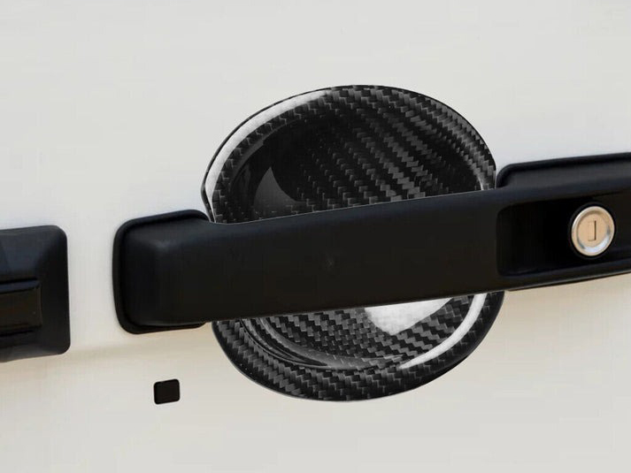Carbon Fiber Door Handle Cup Protectors fit Mercedes G63 G550 G500 W463A 2018+